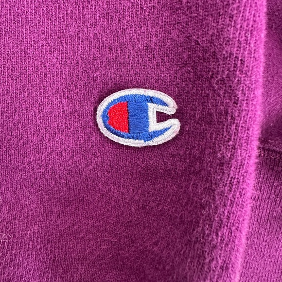 Champion Purple Hoodie Sweater - Picture 4 of 6
